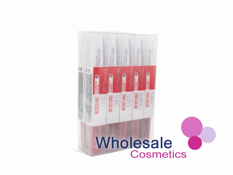 10 x Maybelline 24Hr Superstay Color Lipstick - 860 CRISP MAGENTA